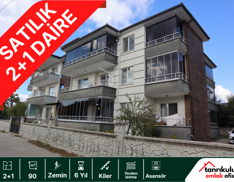 DEREBOĞAZI MAH. 2+1 SATILIK DAİRE